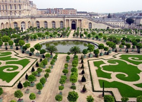 le jardin et le parc du chateau de versailles